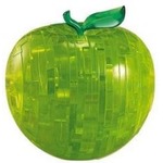 Crystal puzzle Jabłko zielone