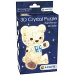 Crystal puzzle Miś Henry brązowy