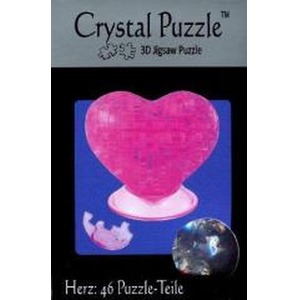 Crystal puzzle Serce