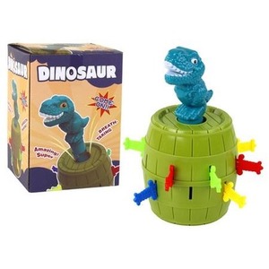 Dinozaur w beczce wyskakujący