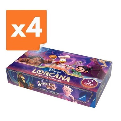 Disney Lorcana (Set05) (4szt) Case (4x24boostery)