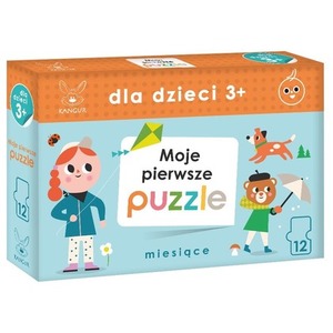 Dla Dzieci 3+ Moje pierwsze Puzzle. Miesiące