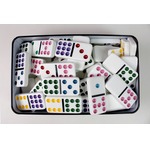 Domino 9-oczkowe w puszce