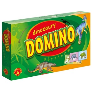 Domino obrazkowe - Dinozaury