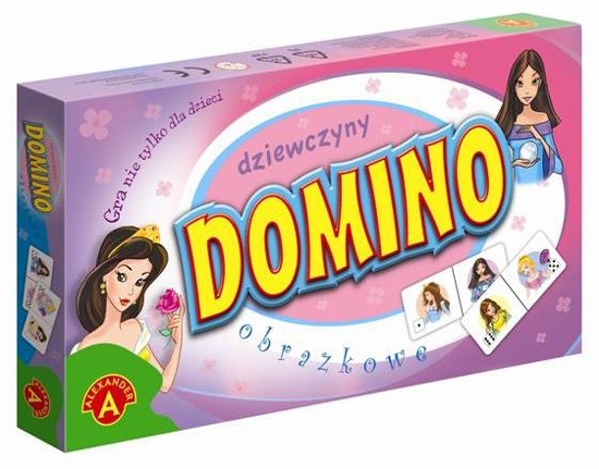Domino obrazkowe - Dziewczyny