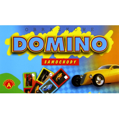 Domino obrazkowe - Samochody