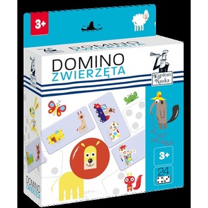 Domino obrazkowe zwierzęta Kapitan Nauka