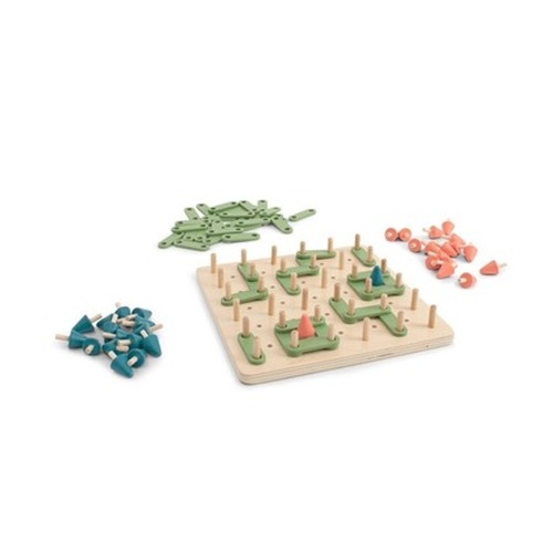 Drewniana gra Połącz kropki - Zasadź drzewo