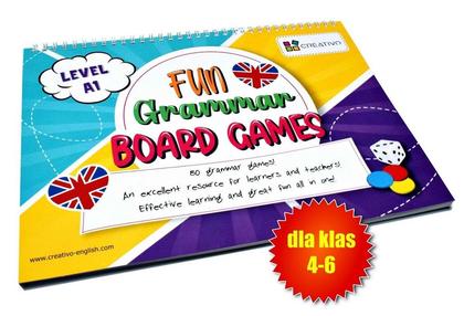 Fun Grammar Board Games Level A1 CREATIVO