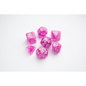 Gamegenic: Candy-like Series - RPG Dice Set - Raspberry