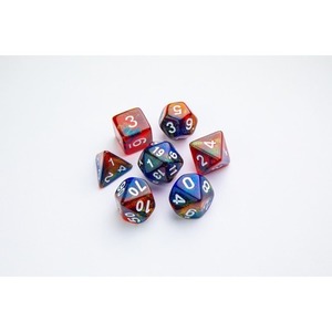 Gamegenic: Galaxy Series - RPG Dice Set - Mars