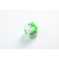 Gamegenic: Glow Series - RPG Dice Set - Toxic Stones