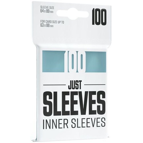 Gamegenic: Just Sleeves - Inner CCG Sleeves (64x89 mm), 100 sztuk