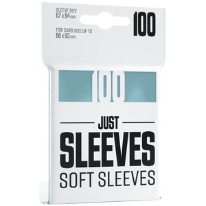 Gamegenic: Just Sleeves - Soft Sleeves (67 x 94 mm) 100 sztuk, Clear