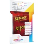 Gamegenic: KeyForge - Logo Sleeves Red