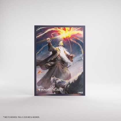 Gamegenic: Magic the Gathering - The Hobbit - Premium Art Sleeves - Gandalf, Shadow\'s Foe