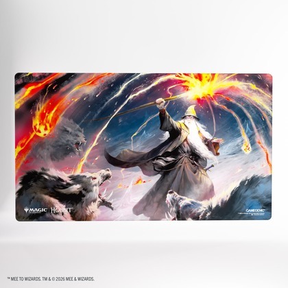 Gamegenic: Magic the Gathering - The Hobbit - Shiny Playmat - Gandalf, Shadow\'s Foe