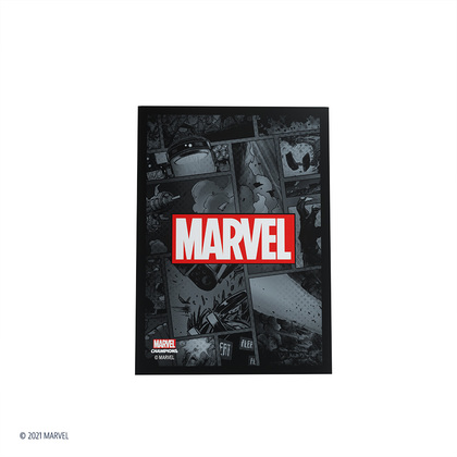 Gamegenic: Marvel Champions Art Sleeves (66 mm x 91 mm) Black 50+1 szt.