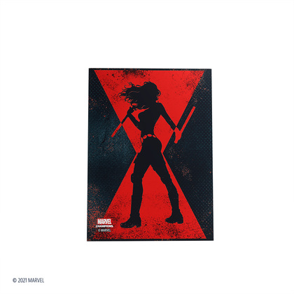 Gamegenic: Marvel Champions Art Sleeves (66 mm x 91 mm) Black Widow 50+1 szt.