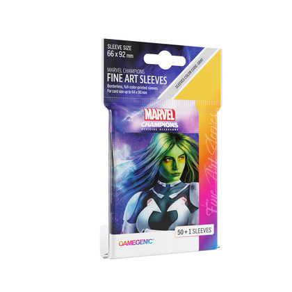 Gamegenic: Marvel Champions Fine Art Sleeves (66 mm x 92 mm) Gamora 50+1 szt.
