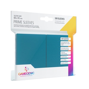 Gamegenic: Prime CCG Sleeves (66x91 mm) - Blue, 100 sztuk