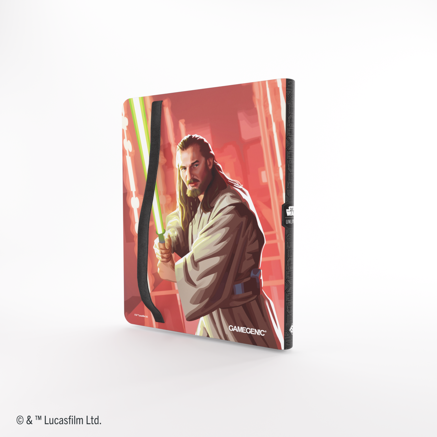 Gamegenic: Star Wars Unlimited Card Game - 18-Pocket Album - Darth Maul & Qui-Gon Jinn