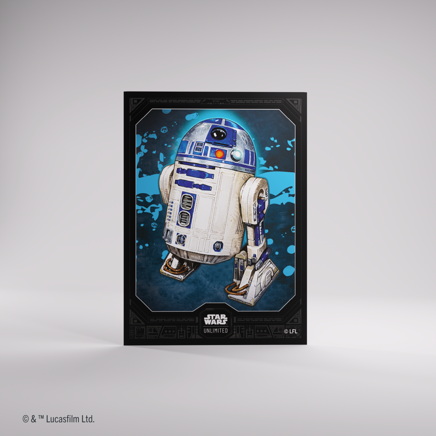 Gamegenic: Star Wars Unlimited Card Game - Premium Art Sleeves - R2-D2