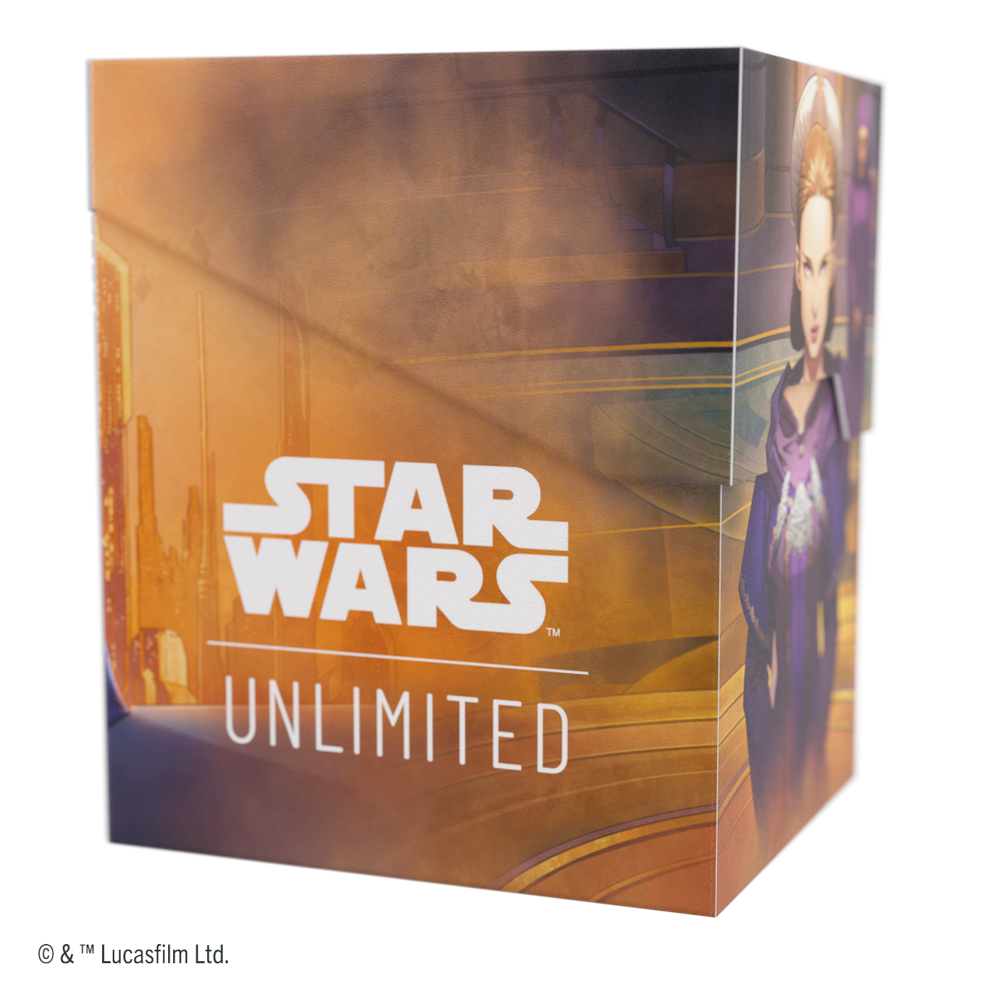 Gamegenic: Star Wars Unlimited Card Game - Soft Crate - Palpatine/Padme Amidala