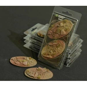 Gamers Grass: Bases Oval - Badlands 90 mm (2 szt.)