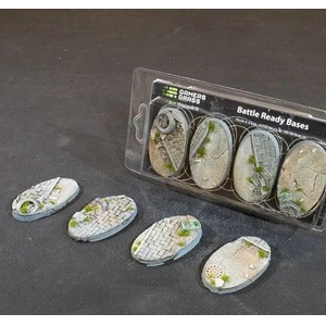 Gamers Grass: Bases Oval - Urban Warfare 60 mm (4 szt.)