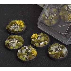 Gamers Grass: Bases Round - Highland 40 mm (5 szt.)