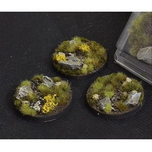 Gamers Grass: Bases Round - Highland 50 mm (3 szt.)