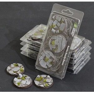 Gamers Grass: Bases Round - Temple 50mm (3 szt.)