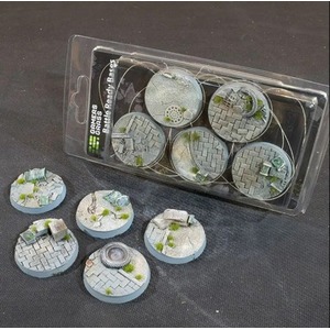 Gamers Grass: Bases Round - Urban Warfare 40mm (5 szt.)