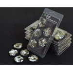 Gamers Grass: Bases Round - Winter 40mm (5 szt.)