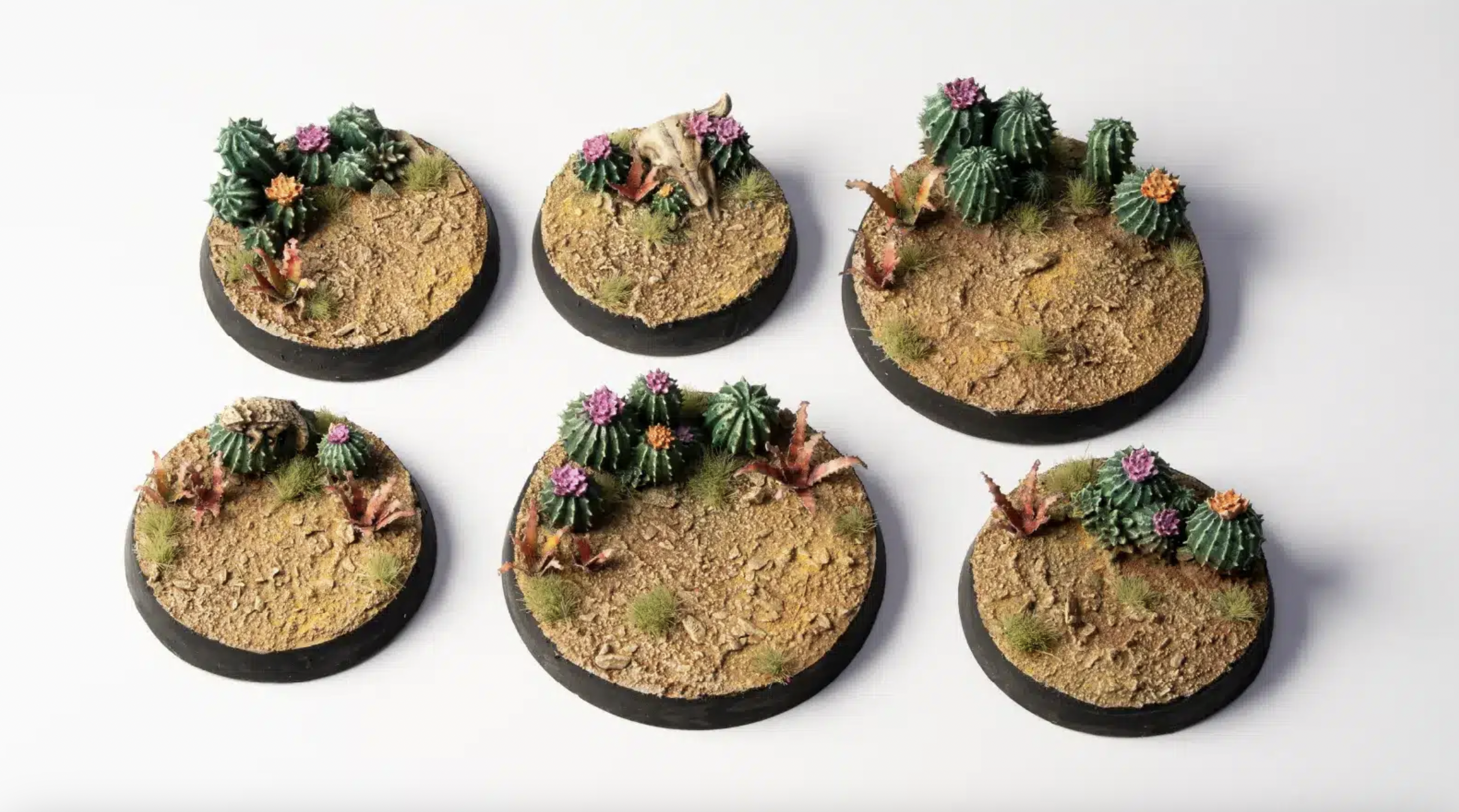 Gamers Grass: Basing Bits - Barrel Cacti