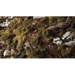 Gamers Grass: Dark Green Shrubs