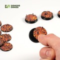Gamers Grass: Molten Lava - Round 28mm (x10)