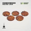 Gamers Grass: Molten Lava - Round 40mm (x5)
