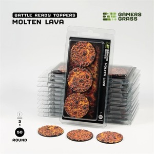 Gamers Grass: Molten Lava - Round 50mm (x3)