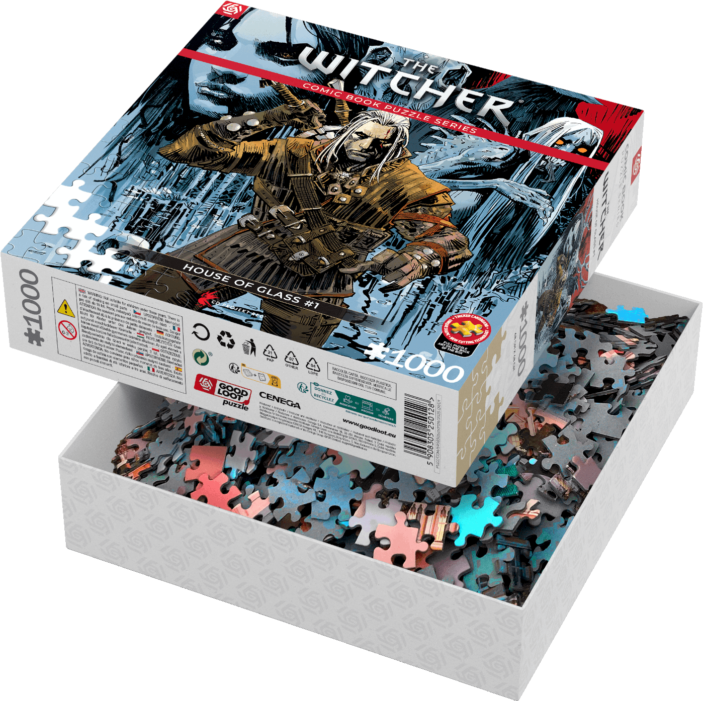 Good Loot Puzzle: The Witcher - House of Glass (1000 elementów)