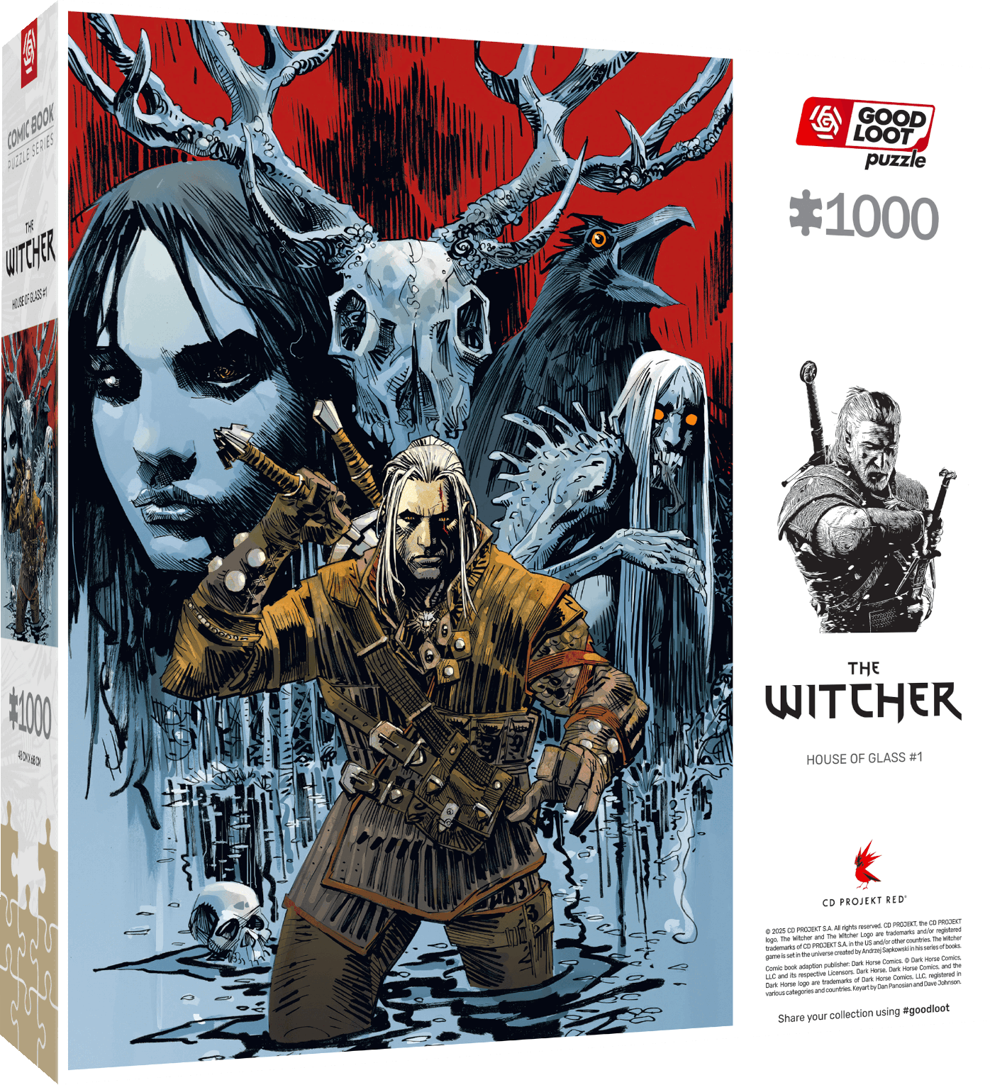 Good Loot Puzzle: The Witcher - House of Glass (1000 elementów)
