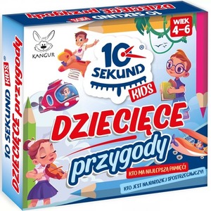 Gra 10 Sekund Kids Dziecięce Przygody