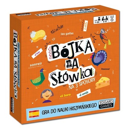 Gra Bójka na słówka do nauki języka hiszpańskiego