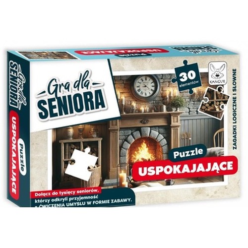 Gra dla Seniora. Puzzle Uspokajające