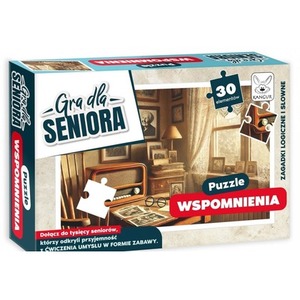 Gra dla Seniora. Puzzle Wspomnienia