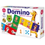 Gra Domino obrazkowe i klasyczne Kukuryku