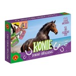 Gra Domino obrazkowe Konie
