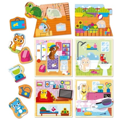 Gra edukacyjna Montessori Baby House