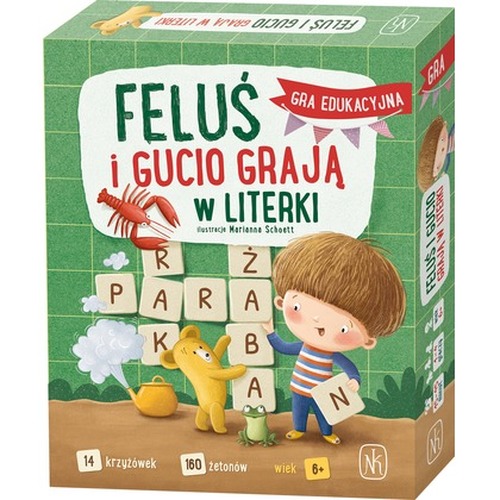 Gra Feluś i Gucio grają w literki